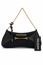 CARTERA TRUE RELIGION DENIM CON CADENA
