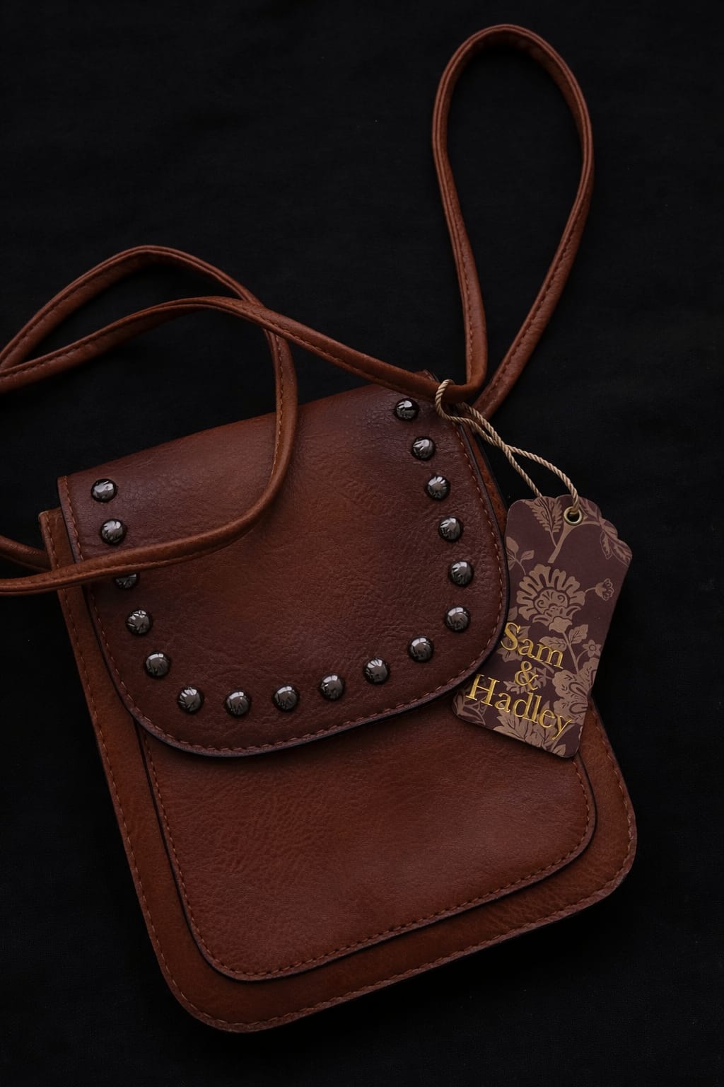 CARTERA CROSSBODY VINTAGE CAMEL