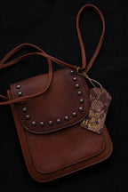 CARTERA CROSSBODY VINTAGE CAMEL