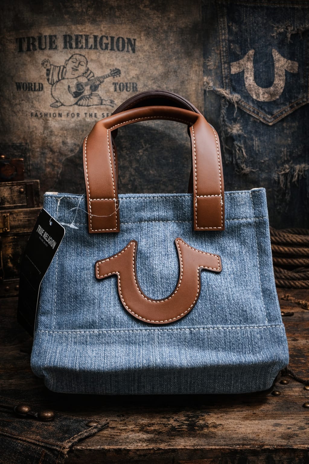 CARTERA TRUE RELIGION DENIM ICON