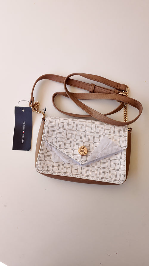 CARTERA BLANCA MONOGRAMA TOMMY HILFIGER
