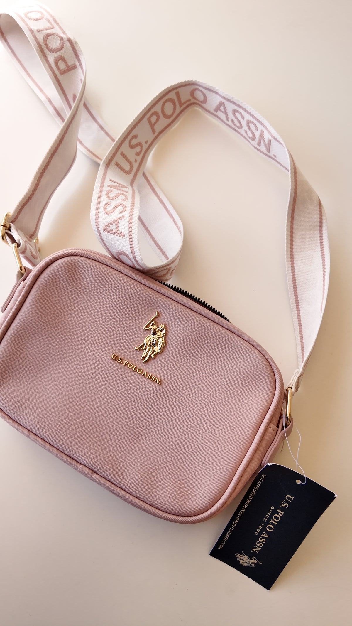 CARTERA ROSA CASUAL U.S POLO RALPH L.