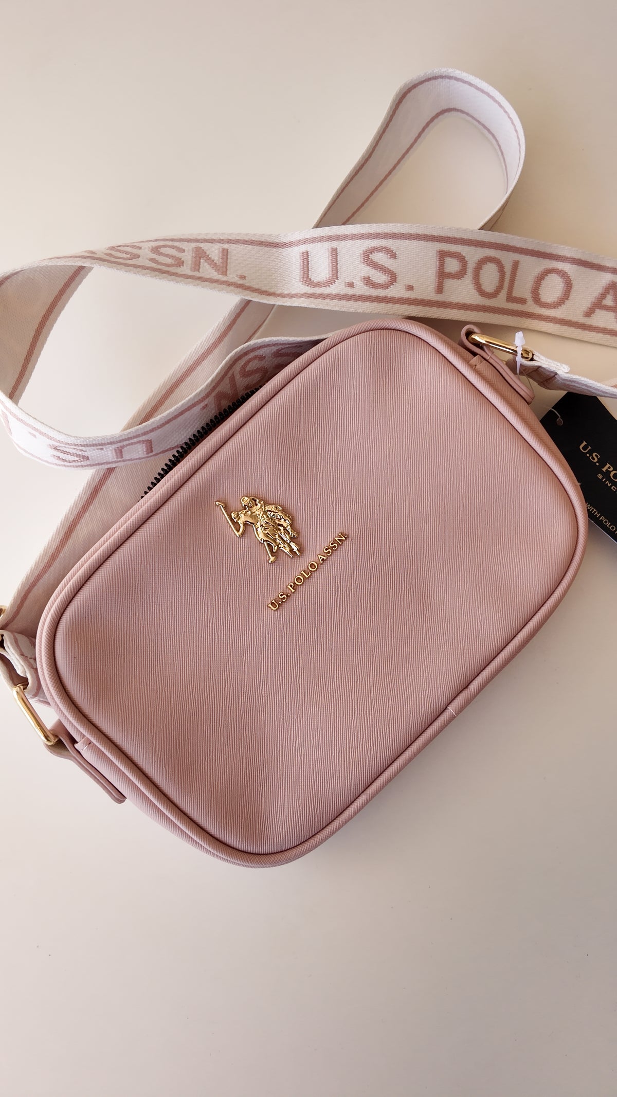 CARTERA ROSA CASUAL U.S POLO RALPH L.