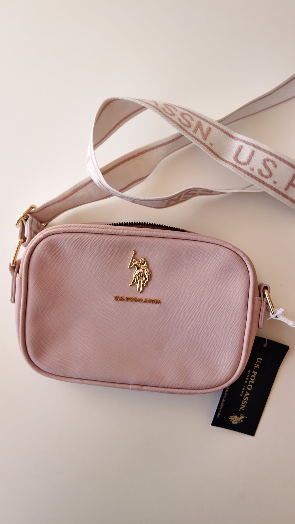 CARTERA ROSA CASUAL U.S POLO RALPH L.