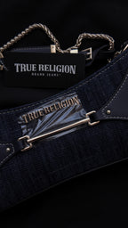 CARTERA TRUE RELIGION DENIM CON CADENA