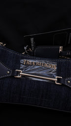 CARTERA TRUE RELIGION DENIM CON CADENA