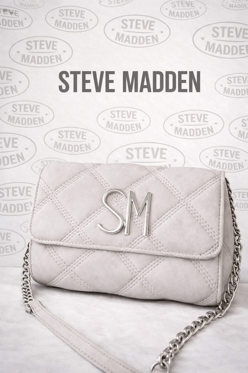 CARTERA BLANCA ACOLCHADA STEVE MADDEN