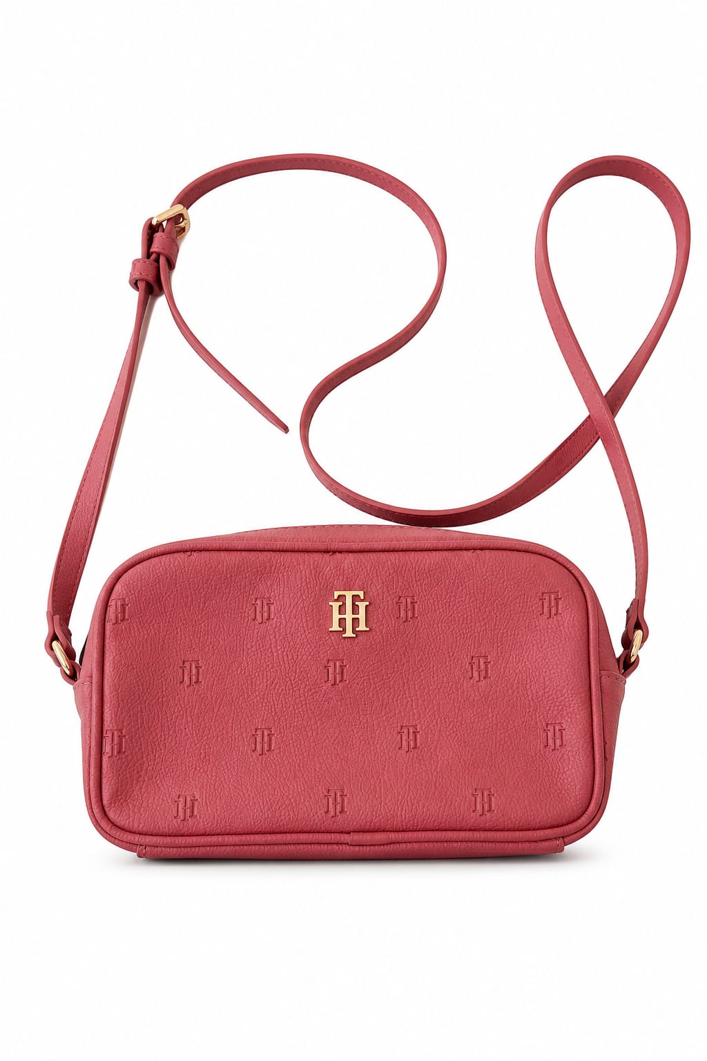 CARTERA TOMMY HILFIGER COLOR SANDIA MONOGRAMA